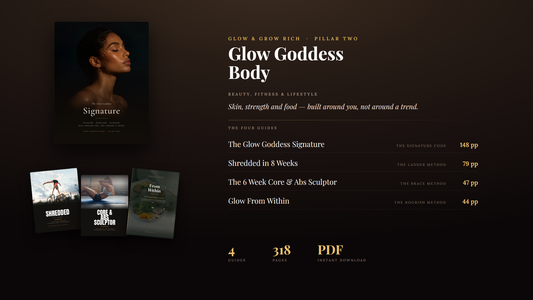 Glow Goddess Body — four guides, 263 pages