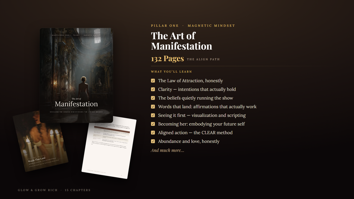 The Art of Manifestation — 75 pages, the ALIGN Path