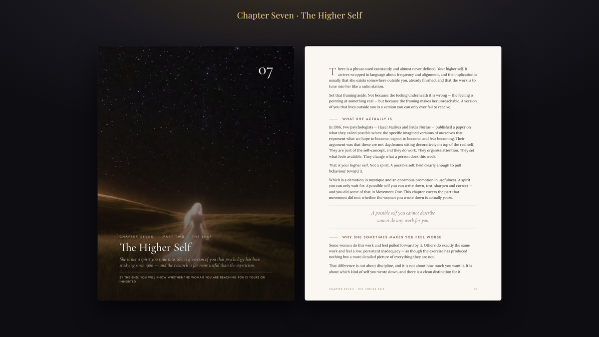 The Self-Concept Shift — Chapter Seven, The Higher Self