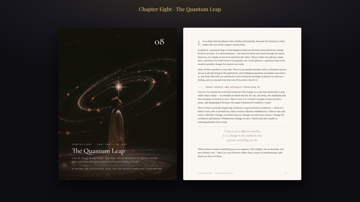 The Self-Concept Shift — Chapter Eight, The Quantum Leap