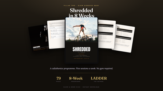 Shredded in 8 Weeks — 79 pages, the LADDER Principle