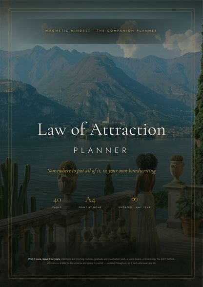 The Main Character Rewrite — The Complete Manifestation Path