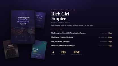 Pillar Three — Rich Girl Empire: four business guides