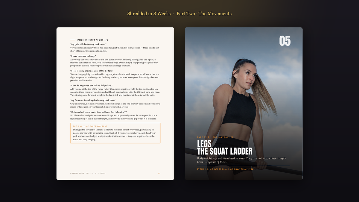 Shredded in 8 Weeks · Part Two · The Movements